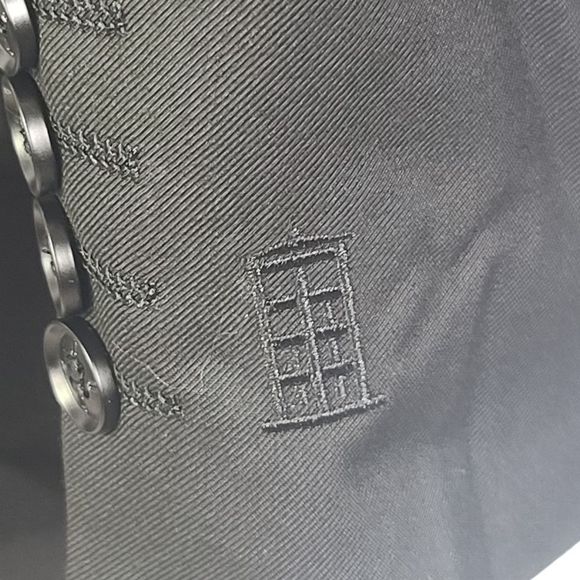 Doctor Who Tardis Jacket, Charcoal Grey, Men's 40R - Picture 4 of 12